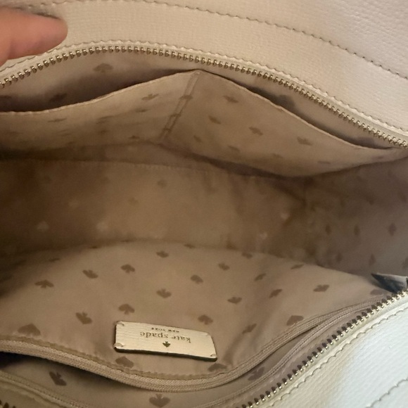 Kate Spade Cream Satchel Bag - Picture 7 of 11